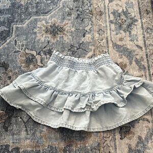H&M Light Blue Ruffled Skirt for Kids 3T/4T